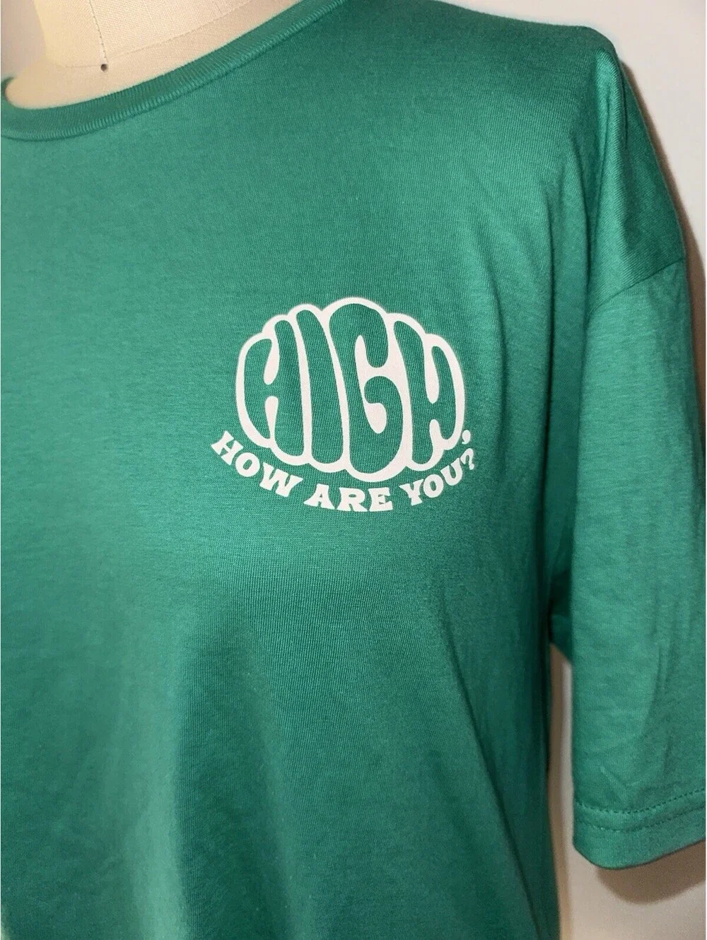 Simply Herb New Green Branded t-shirt size M